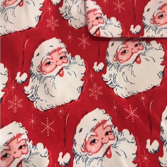 Kids Christmas Suit Classic Santa Print Suslo Couture - Picture 7 of 10